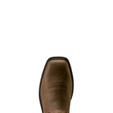 Ariat Mens Groundbreaker Wide Square Toe Steel Toe - Dark Brown