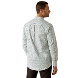 Ariat Mens Jansen Fitted Shirt - Blue