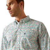 Ariat Mens Jansen Fitted Shirt - Blue