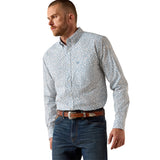 Ariat Mens Jennings Fitted Shirt - White Vine Floral