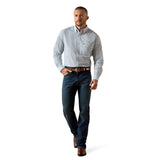 Ariat Mens Jennings Fitted Shirt - White Vine Floral
