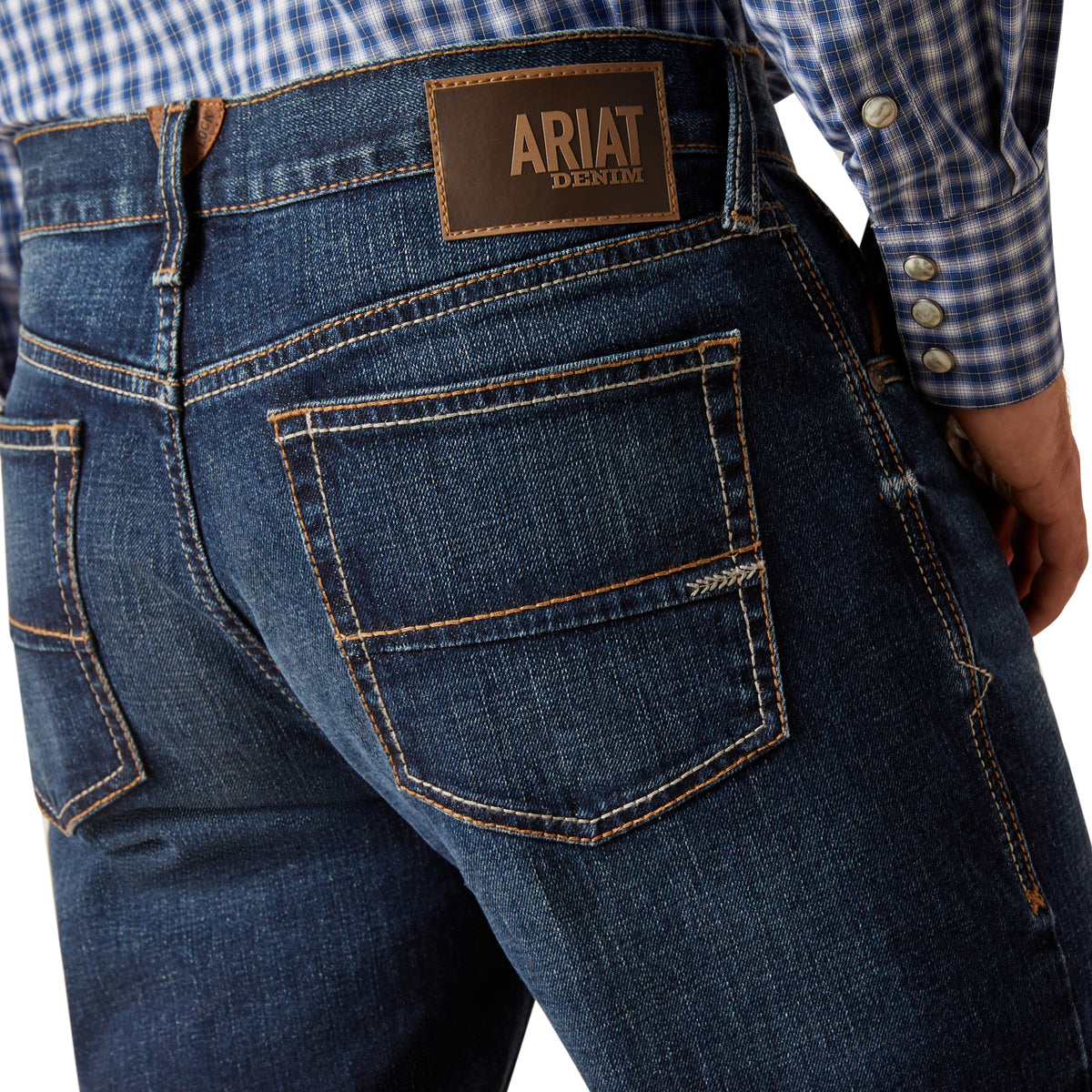 Ariat Mens M4 Relaxed Boot Cut Jean - Dustin Drake