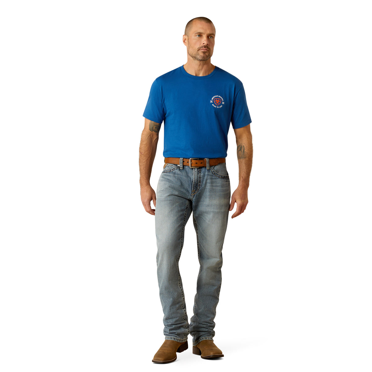 Ariat Mens M4 Relaxed Straight Leg Jean - Dale Adrian