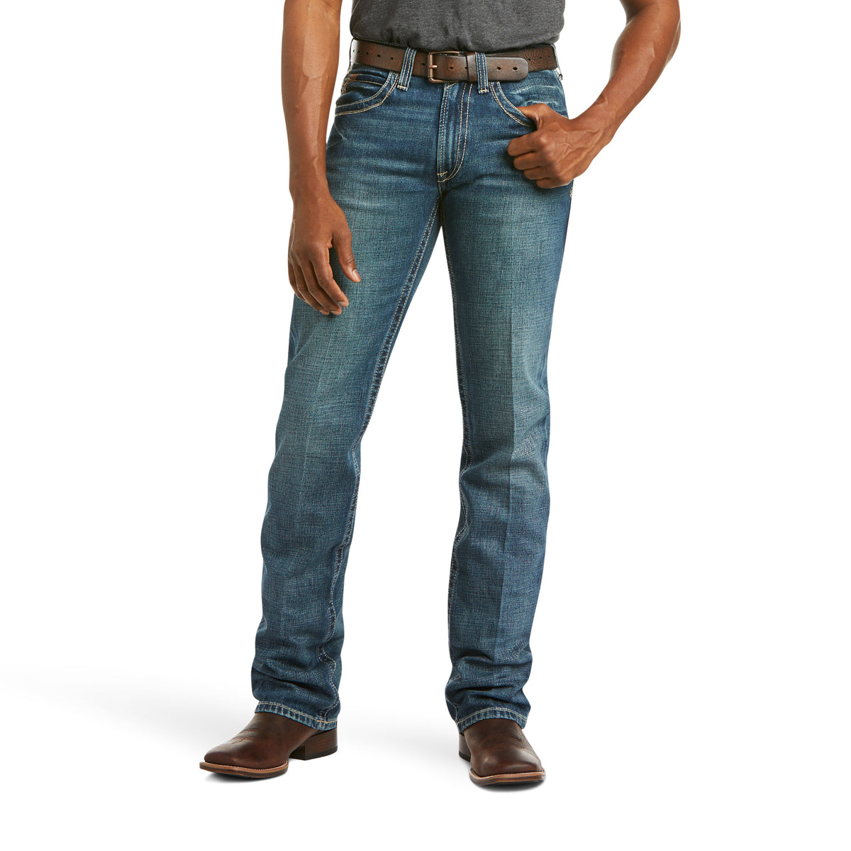 Ariat Mens M5 Boundary Straight Leg Jean - Gulch