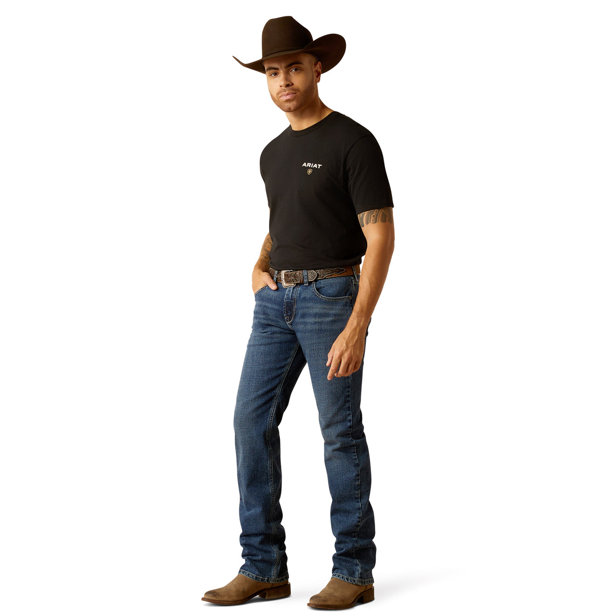 Ariat Mens M7 Slim Straight Leg Jean - Scout Roan