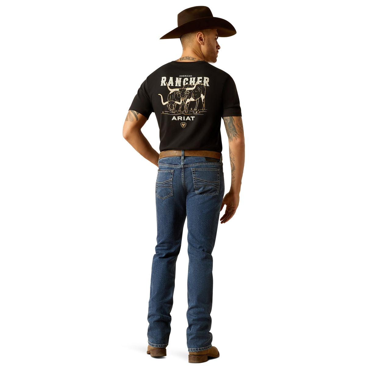 Ariat Mens M7 Slim Straight Leg Jean - Scout Roan