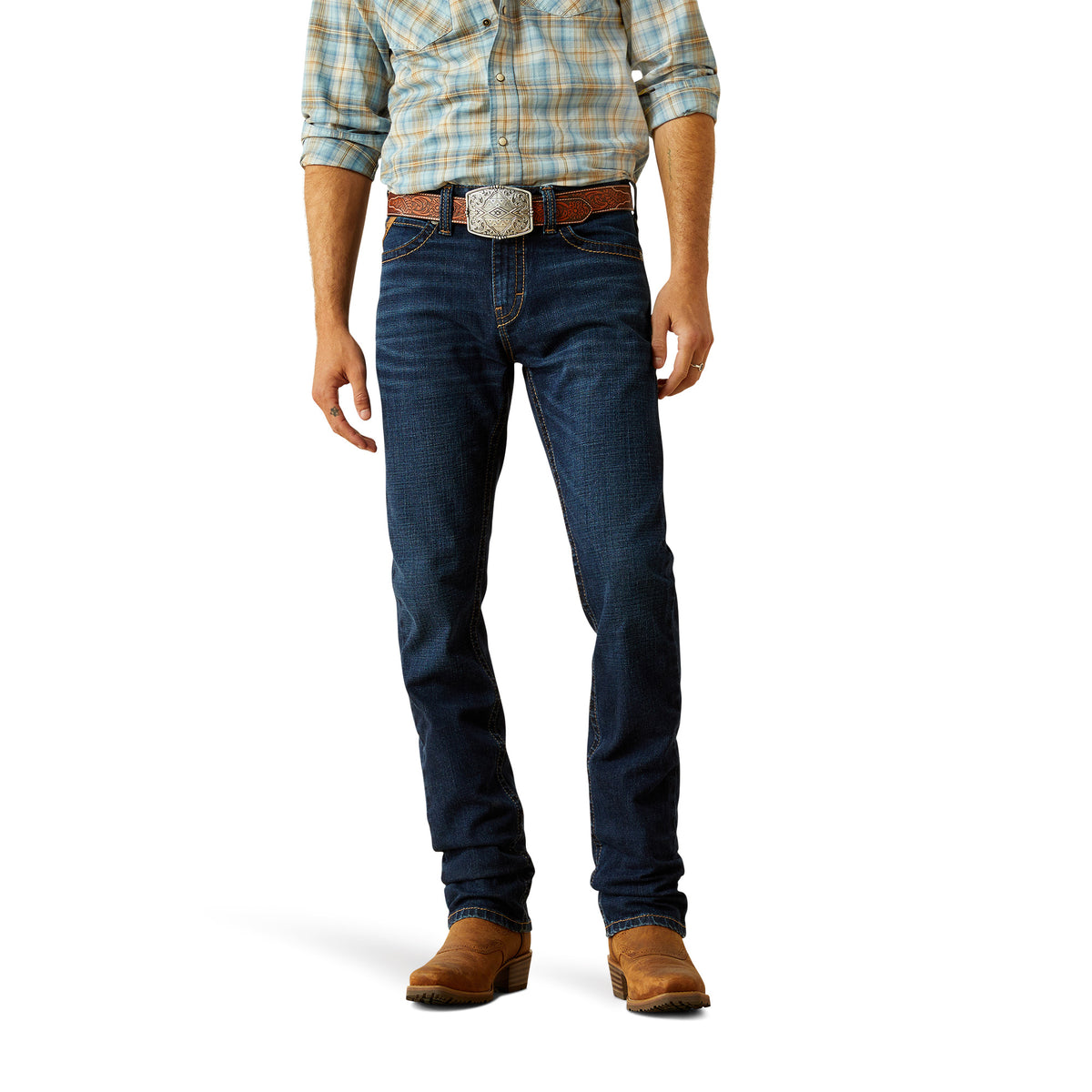 Ariat Mens M8 Modern Slim Fit Jean - Shawn Brenham