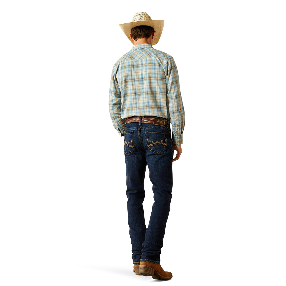 Ariat Mens M8 Modern Slim Fit Jean - Shawn Brenham