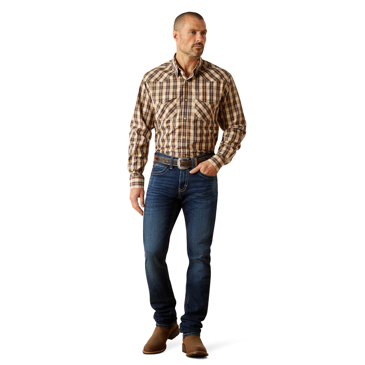 Ariat Mens M8 Slim Striaght Leg Jean - Jason Salton