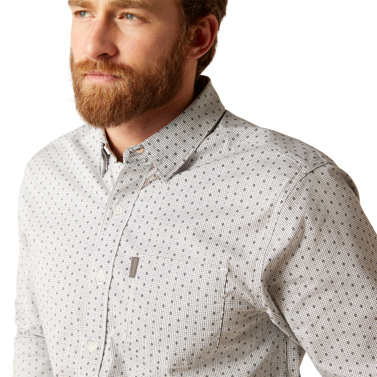 Ariat Mens Maddox Modern Shirt - Grey