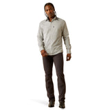 Ariat Mens Meyer Moder Fit Shirt - White