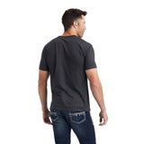Ariat Mens Octane Stack Tee - Charcoal Heather