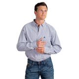 Ariat Mens Pro Series Cliff Shirt - Navy Check