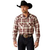 Ariat Mens Pro Series Walt Snap Shirt - Red