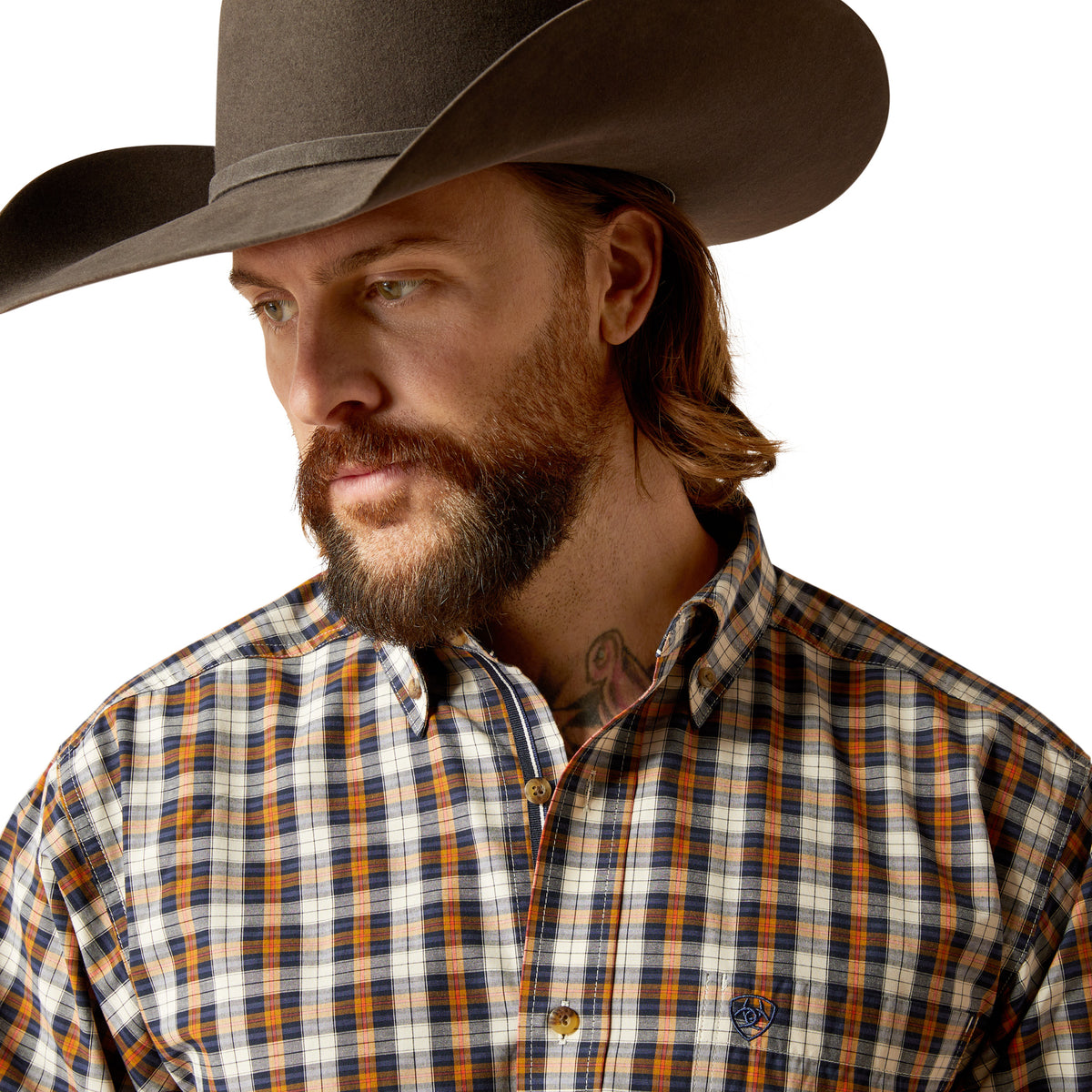 Ariat Mens Pro Series Thomas Shirt - Dark Blue