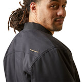 Ariat Mens Rebar Duracanvas Bomber Jacket - Black