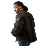 Ariat Mens Rebar Duracanvas Bomber Jacket - Black