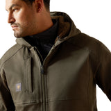 Ariat Mens Rebar Duracanvas Jacket - Earth