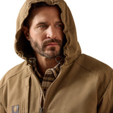 Ariat mens Rebar Duracanvas Jacket - Field Khaki