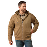 Ariat mens Rebar Duracanvas Jacket - Field Khaki