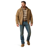 Ariat mens Rebar Duracanvas Jacket - Field Khaki