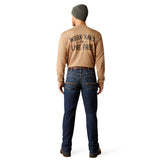 Ariat Mens Rebar M4 Relaxed Boot Cut Jean - Rail Encinitas
