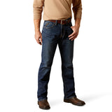 Ariat Mens Rebar M4 Relaxed Boot Cut Jean - Rail Encinitas