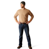 Ariat Mens Rebar M4 Relaxed Boot Cut Jean - Rail Encinitas
