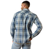 Ariat Mens Retro Heathcliff Fitted Shirt - Key Largo Plaid