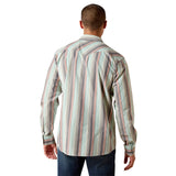 Ariat Mens Retro Hesperus Fitted Shirt - Aquifer Plaid