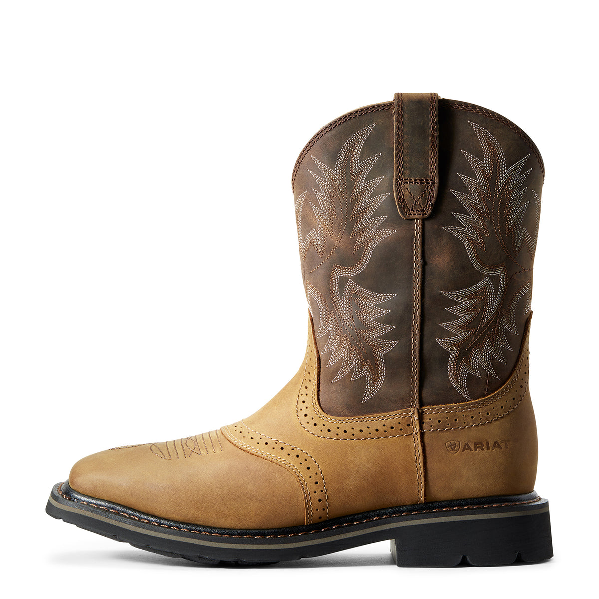 Ariat Mens Sierra Wide Square Toe - Aged Bark