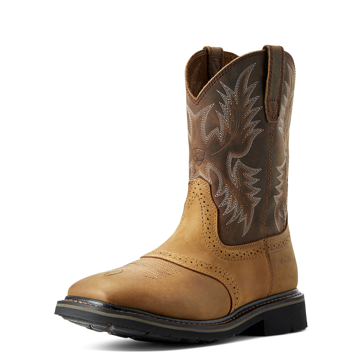 Ariat Mens Sierra Wide Square Toe - Aged Bark