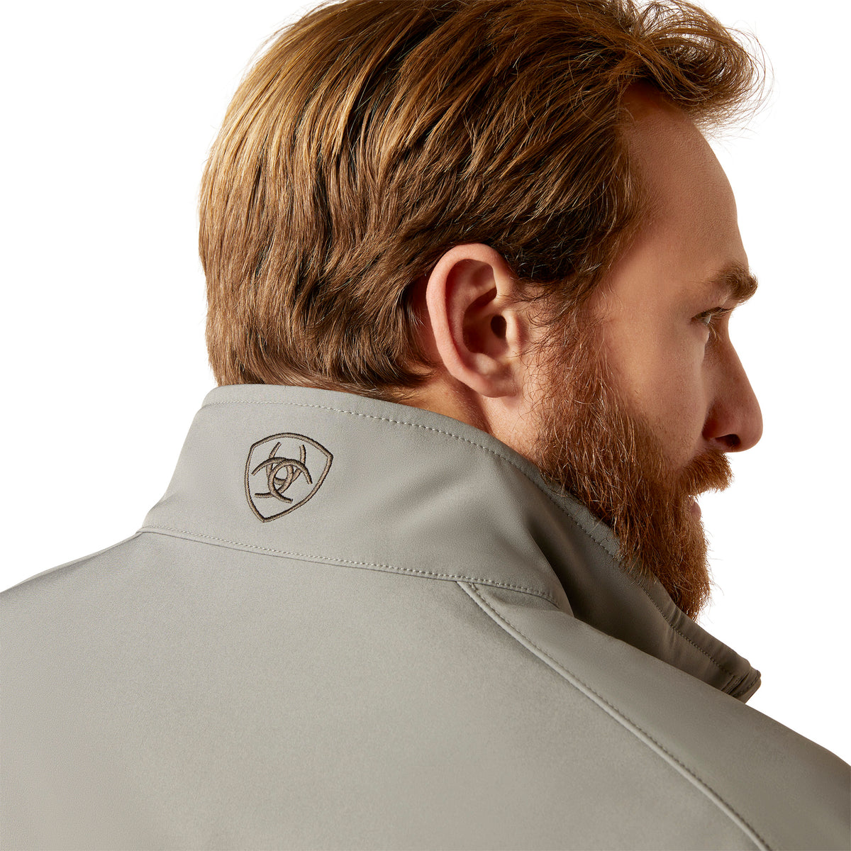 Ariat Mens Logo 2.0 Softshell Jacket - Jetty Grey