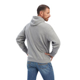 Ariat Mens Horns Southwest Sweatshirt - Medium Grey Heather