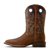 Ariat Mens Sport Sidebet Wide Square Toe - Toasted Grain/Dark Tan