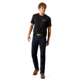 Ariat Mens Stipple Steer Tee - Black