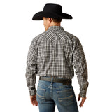 Ariat Mens Pro Series Wharton Snap Shirt - Black