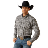 Ariat Mens Pro Series Wharton Snap Shirt - Black