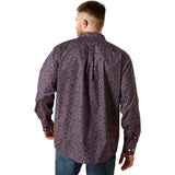 Ariat Mens Wrinkle Free Brendan Shirt - Blue