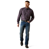 Ariat Mens Wrinkle Free Brendan Shirt - Blue