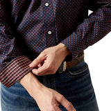 Ariat Mens Wrinkle Free Briggs Shirt - Navy