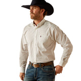 Ariat Mens Wrinkle Free Izzy Shirt - White