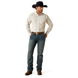 Ariat Mens Wrinkle Free Izzy Shirt - White