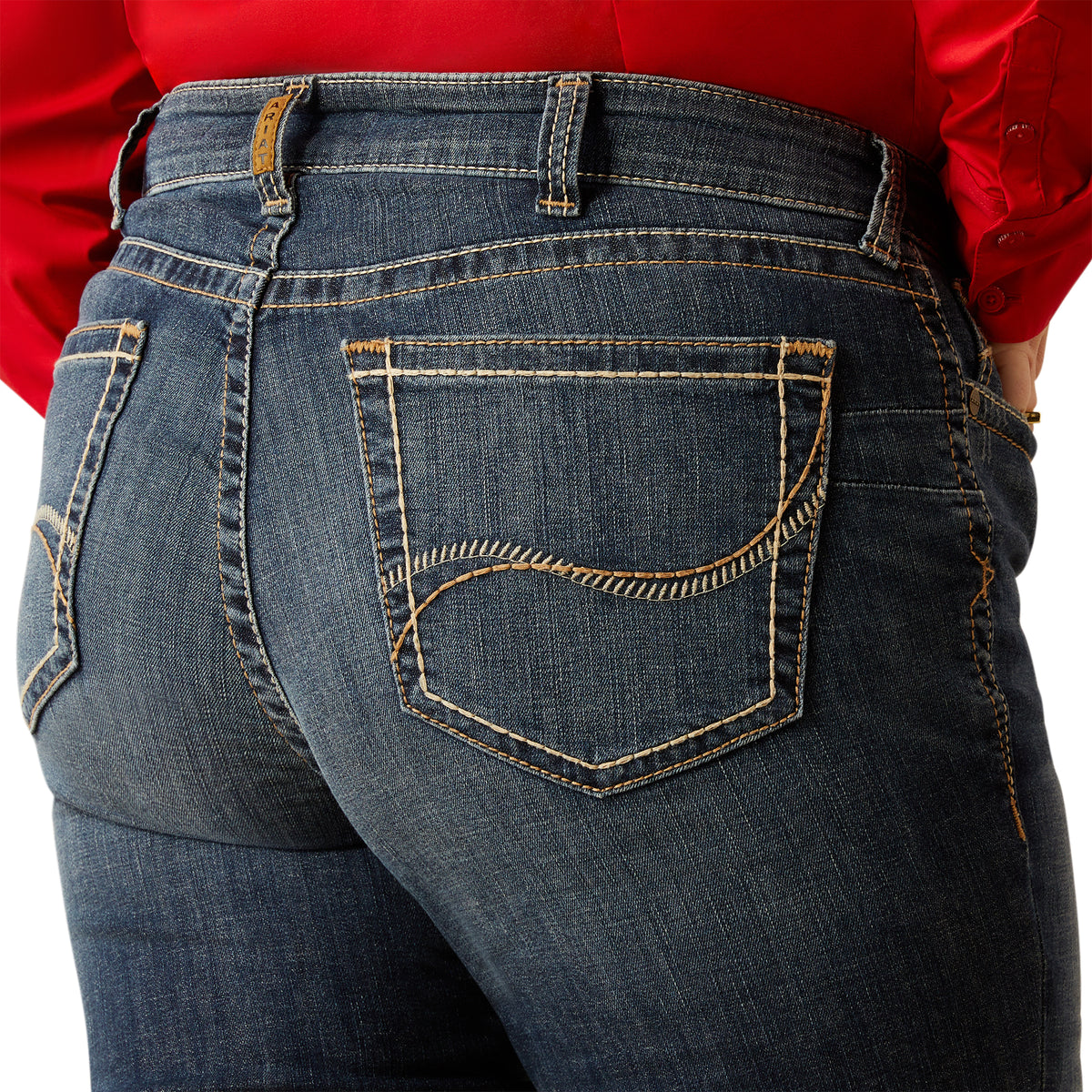 Ariat Womens Mid Rise Boot Cut Jean - Lilla Missouri