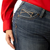 Ariat Womens Mid Rise Boot Cut Jean - Lilla Missouri