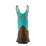 Ariat Youth Quickdraw Venttek - Rich Clay/Turquoise Floral Emboss