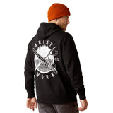 Ariat Mens Rebar Workman Chainsaw Hoodie - Black