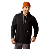 Ariat Mens Rebar Workman Chainsaw Hoodie - Black