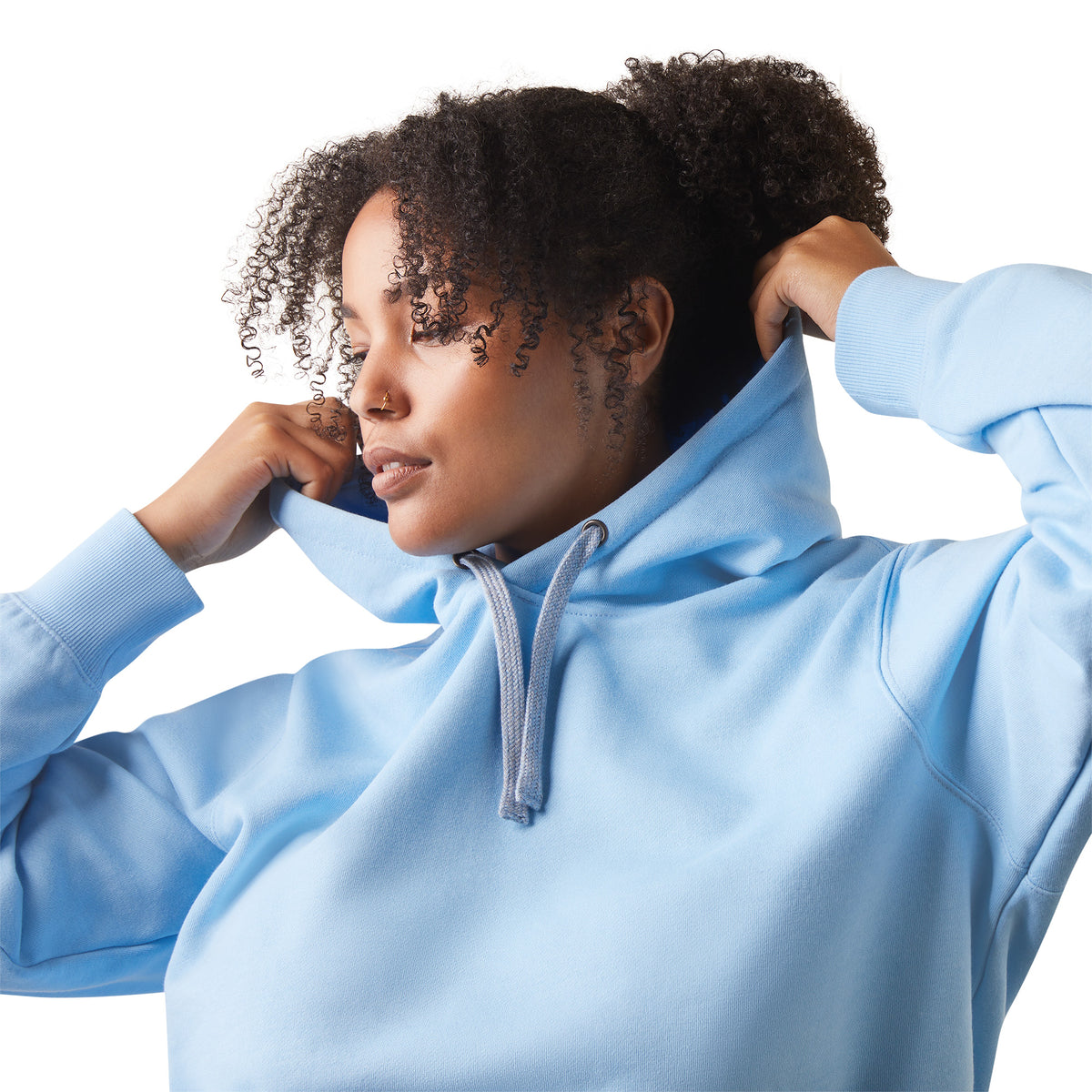 Ariat Womens Rebar Graphic Hood - Dutch Canal Heather/Dusk