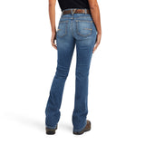 Ariat Womens Rebar Perfect Rise Boot Cut Work Jeans - Flex Riveter Malibu
